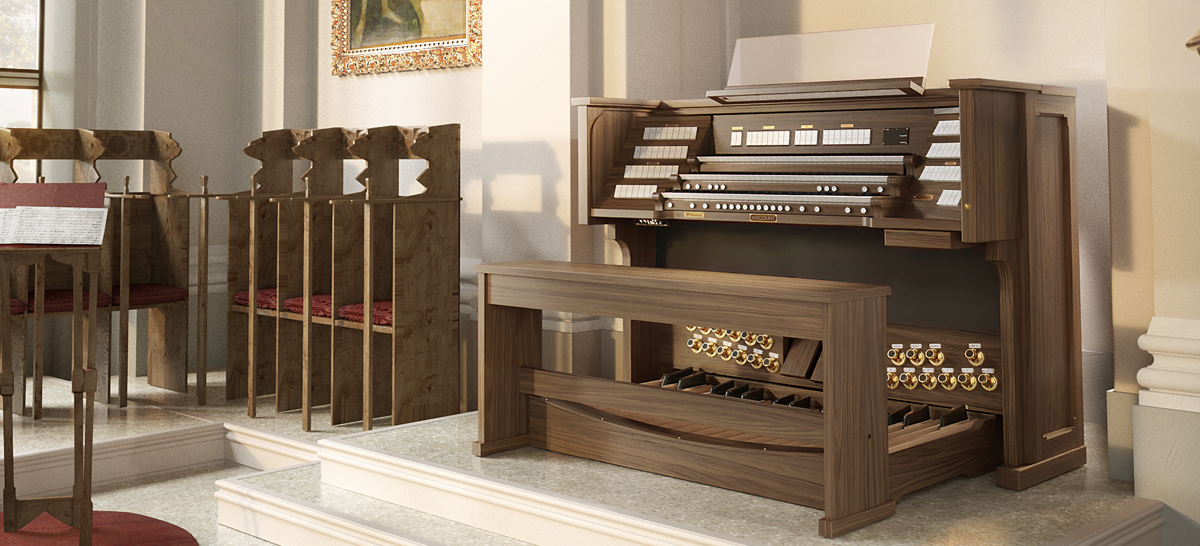 Viscount Opera 370: gama alta de Viscount para uso eclesial