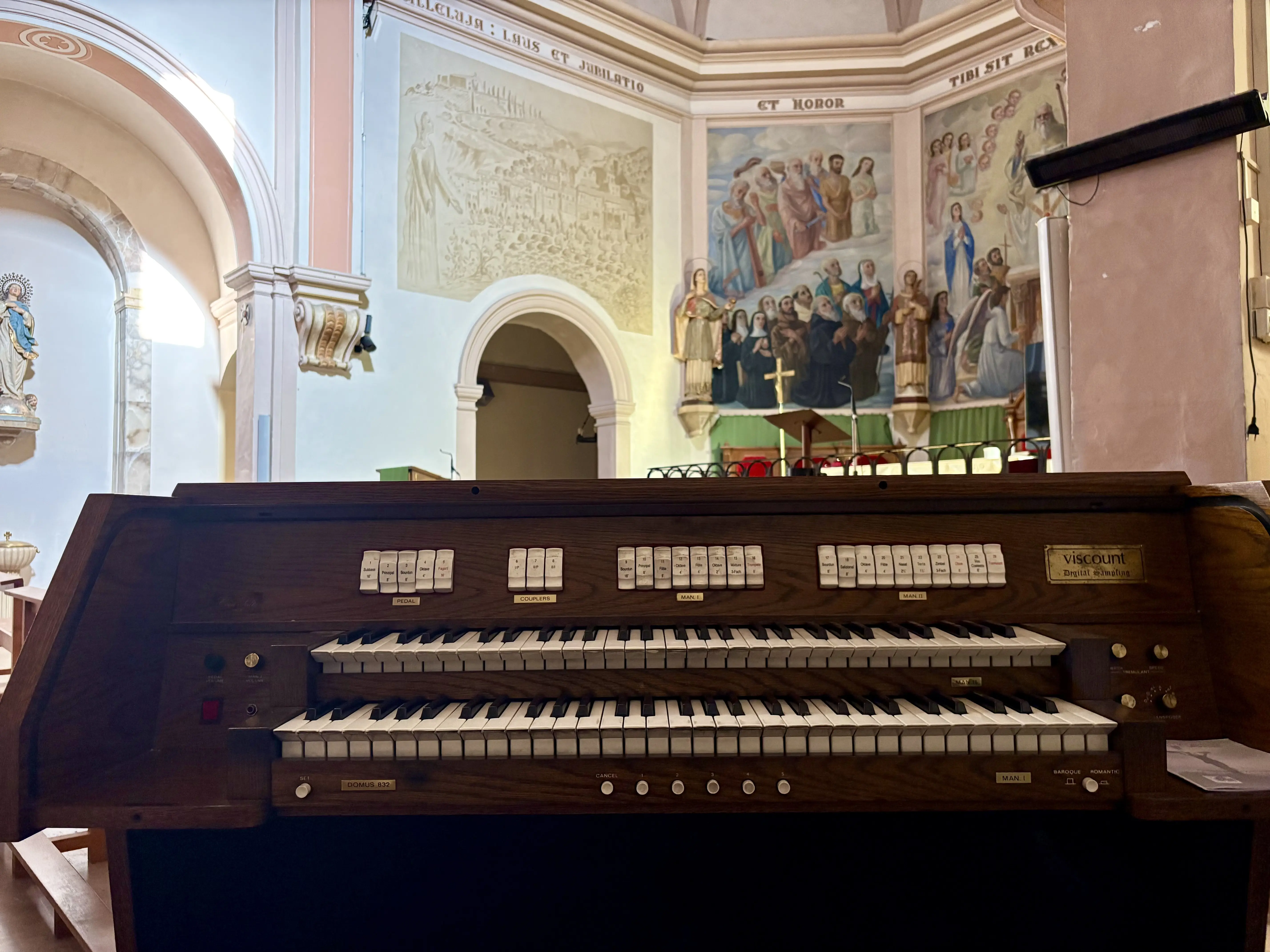 Órgano litúrgico en Castellvell del Camp